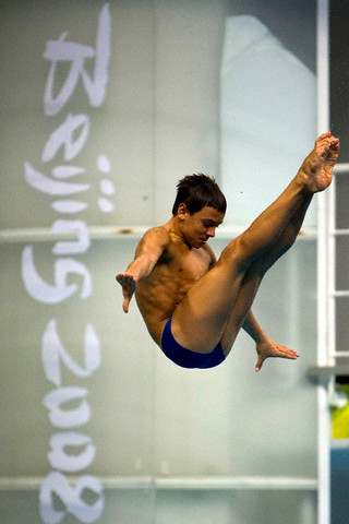 Tom Daley at Beijing Olympics